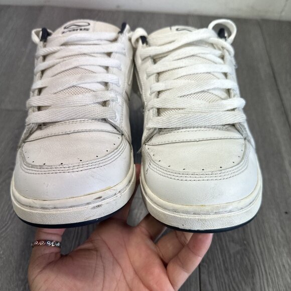 Vintage 90s Vans Dempsey Skateboarding Chunky Fat Tongue Leather Shoes Sz  11.5 main image 4